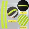 20 Pcs Car Wheel Hub Reflective Sticker, Night Reflective Safety