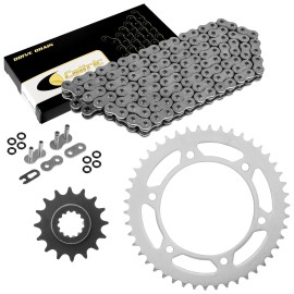 Caltric O-Ring Drive Chain & Sprockets Kit for Honda CBR600F4I CBR600 F4I 2001-2006