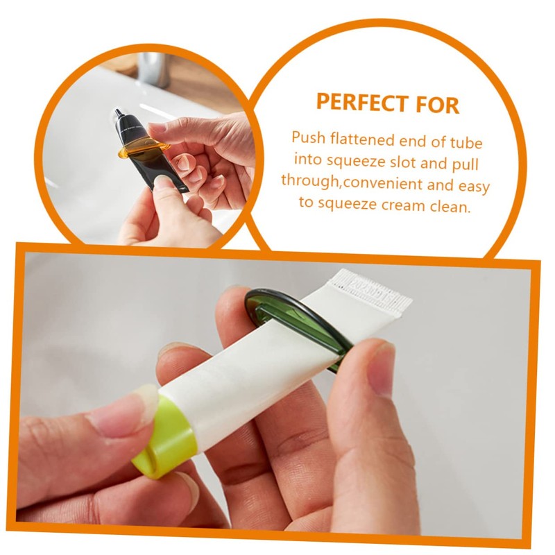 KOMBIUDA 3pcs Toothpaste Squeezer Face Wash Dispenser Hand Tool Home