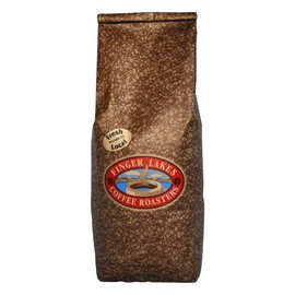 Finger Lakes Coffee Roasters, Organic Decaf Coffee, 100% Organic/Fair Trade, Whole Bean, 5-pound bag