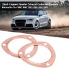2pcs 3inch Copper Header Exhaust Collector Gaskets Reusable for SBC