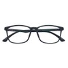 ALWAYSUV Fashion Classic Vintage TR90 Frame Glasses Full Format Clear