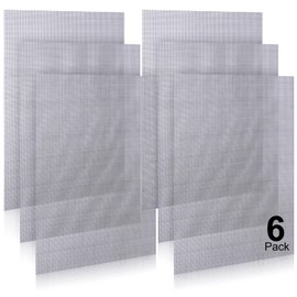 Mltanccy 6 Pack 12×8 Inch Wire Mesh Screen, 1mm Hole 20 Mesh 304 Stainless Steel Mesh Screen, No Rust Easy to Cut Sturdy Metal Mesh Screen for Window Screen, Vent, Cage, Filter Mesh, Garden