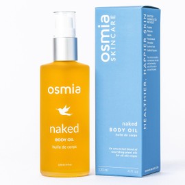 Osmia Cuidado De La Piel - Aceite Corporal Natural  Aceites De Rosa Mosqueta, Borraja Y Almendras Dulces  Suaviza, Alisa Y Nutre  Belleza Limpia Para 