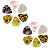 Jasenna Guitar Picks - 12 Medium Gauge Celluloid Guitar Picks