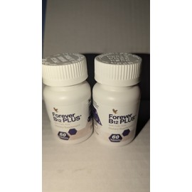 Forever Living NIB Forever Living Forever B12 Plus®, 60 tablets x 2 bottles. EXP. 06/2028