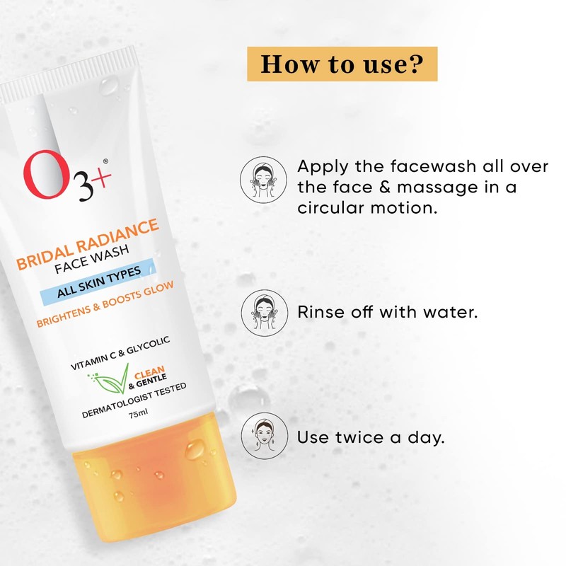 O3+ Bridal Radiance Facewash