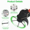 Steel Wire Grass Trimmer Head, 3 Head Wire Strimmer Head