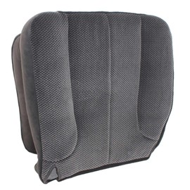 SecosAutoparts Driver Side Bottom Cloth Seat Cover Compatible with Dodge Ram 1500 2500 3500 SLT 2001 2002 2003 2004 2005 Left Front Seat Bottom Cushion Cover Dark Gray