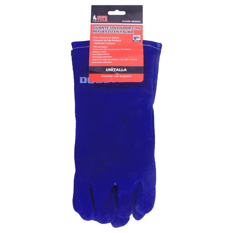 DOGOTULS GR3020 Guante para Soldador con Hilo Kevlar