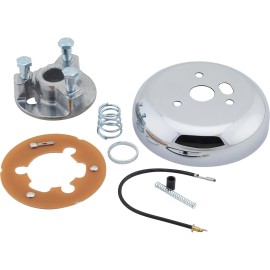 Adaptador de volante de 3 pernos Speedway Motors, 1969-94 GM, cromado, universal