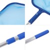Pool Skimmer Net with Telescopic Pole Removal Leaf Rake Swimming