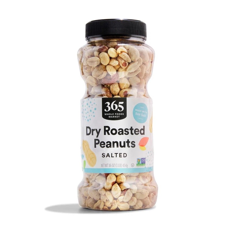 365 by Whole Foods Market, Dry Roasted and Salted Peanuts,
