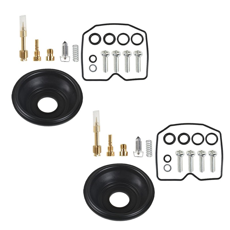 2-Pack Carburetor Carb Repair Kits Replacement for 1985-1990 Kawasaki 454