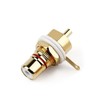 HiFi 8Pcs(4 Pairs) Gold Plated RCA Jack Socket HiFi Terminals