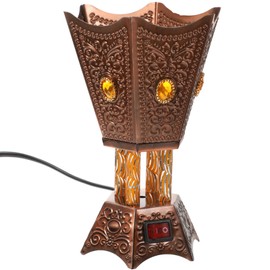 MAGICLULU Arabic Incense Burner 1Pcs Electric Incense Burner Middle Eastern Style Electric Censer for Home Office Us Plug Bakhoor Burner Holder