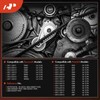 A-Premium Heavy-Duty Serpentine Drive Belt Compatible with Kenworth T660 T700