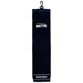 Team Golf 32810: Seattle Seahawks Embroidered Golf Towel