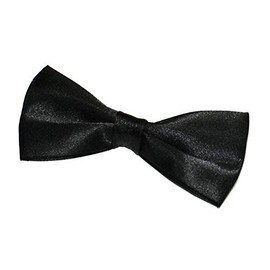 Retreez Pre-Tied Bow Tie (Width: 11.5 cm) - Black