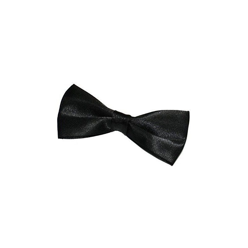 Retreez Pre-Tied Bow Tie (Width: 11.5 cm) - Black