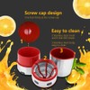 Portable Small Stainless Steel Orange Juicer Manual Fruit Squeezer Juice