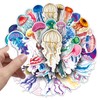 Jellyfish Stickers for Laptop(50 Pcs),Gift for Kids Teens Adults Girl,Jellyfish