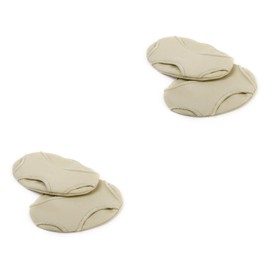 Baluue 2pcs Novelty Forefoot Cushion Pads s Skin Color Durable Gel Spandex Absorbs Friction Reduces Pain Comfortable Fit for Everyday Footwear for High Heels Shoes