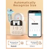 Makeid Label Maker Machine with Tape, S1 Pro Bluetooth LCD