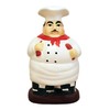 ACK Fat Chef Hand Painted Ceramic Utensil Jar, Utensil Holder,