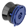 1 Pair NAB Hub Adapters Polished Aluminum Alloy Universal Loading