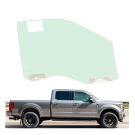 JMTAAT Front Right Door Window Glass Compatible with 2015-2024 Ford F150 F250 F350 F450 F550 Light Green Tempered Glass - Passenger Side