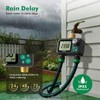 RESTMO Remote Control Brass Sprinkler Timer for Outdoor Hose Faucet