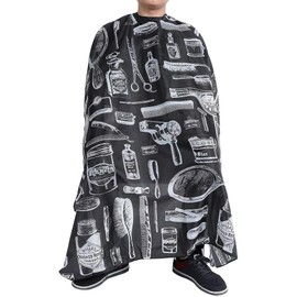 Capa de Peluquería Impermeable, Capas para Peluquería Profesional, Bata para Estilista, Protección durante el Corte de Pelo, Diseño Cómodo y Resistente al Agua (1#)