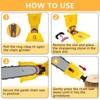 Chainsaw Sharpener, Chain Sharpener, Portable Chain Saw Sharpener with 9