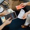 JEMINAL Trifold Wallet for Men Canvas Outdoor Sports Keychain Wallet