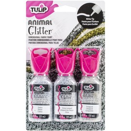 Tulip 32441 3D Animal Glitter (Pack of 3)