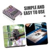 Hohopeti 5pcs Heat Sink Stepper Motor Driver Module for Printers