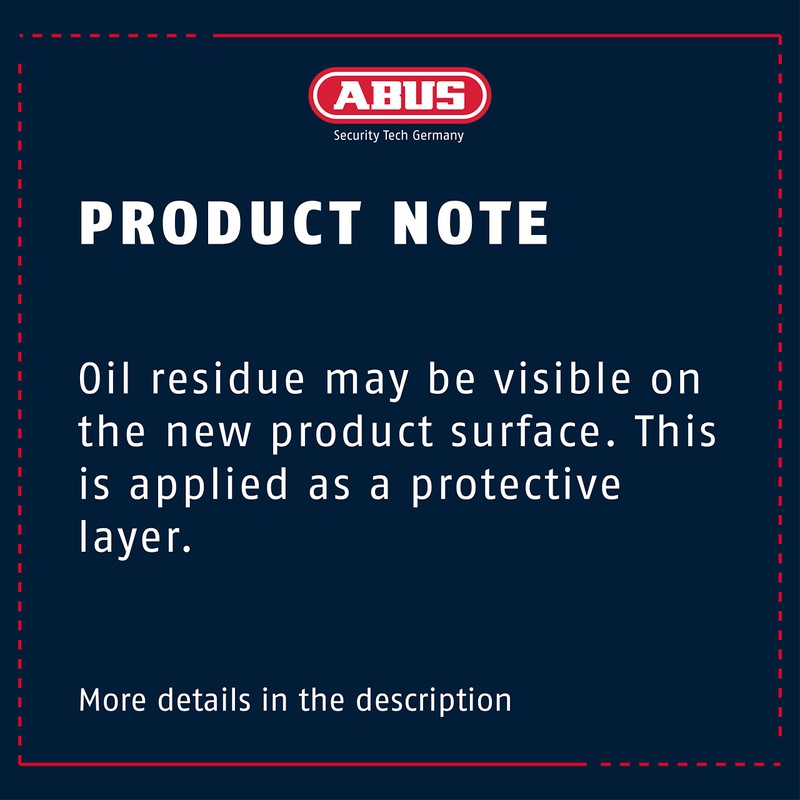 ABUS 26/70 Diskus Solid Body Storage Padlock with 2 Keys