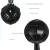 Snowball Microphone USB Inbuilt Audio Card Adjustable Angle Detachable Holder