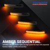 SUPAREE LED Switchback Side Mirror Turn Signal Lights Compatible for