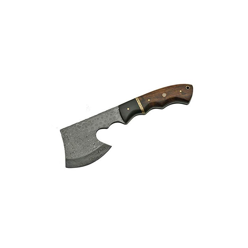 SANZ Damascus Camping Hatchet Axe 9.5 Inch - Camping Hatchet