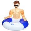 MewVeer Pool Inflatables, Inflatable Pool Floats Toys, Swimming Ring for