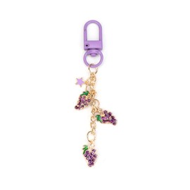 OBEISN Grape Design Key Ring, Modern and Creative, Birthday Gift for Women, Girlfriend, Sister, Colleague or as a Small Surprise Gift, Gift Ideas for Women