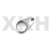 SMT- 25mm 1" Chrome Brake Line Clutch Cable Handlebar Frame