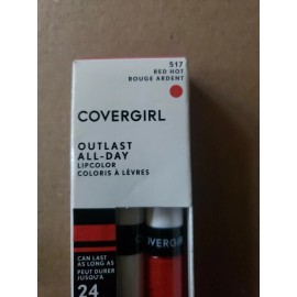 Cover Girl 2 Cover Girl 517 Red Hot Outlast Lipcolor, ,