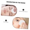 Vaguelly 10pcs Reusable Bamboo Fiber Makeup Cleansing Pads Double Layer