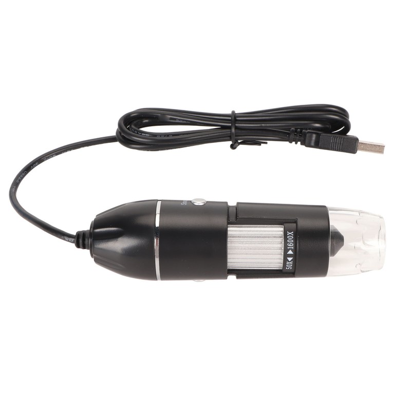 USB Type C Digital Microscope 50X to 1600X Microscope Camera