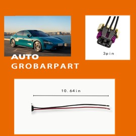 Fuel Tank Pressure Sensor Connector Wire Plug Pigtail Wiring harness Compatible with CHEVY ASTRO AVEO5 AVALANCHE EXPRESS SILVERADO 1500 2500 3500 IMPALA TAHOE TAHOE VENTURE 1996-2009 13585316