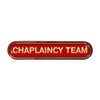 Chaplaincy Team Red School Bar Badge