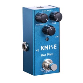 lotmusic Kmise Hot Plexi Electric Guitar Effects Pedal Mini Single Type DC 9V True Byp...